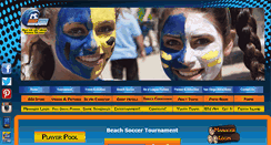 Desktop Screenshot of beachsoccerjam.com